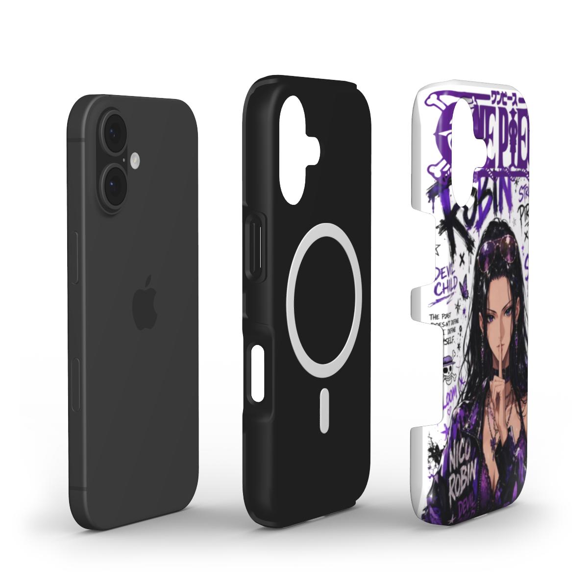 Silencer Series™ One Piece MagSafe Elite Armor iPhone Case - Nico Robin