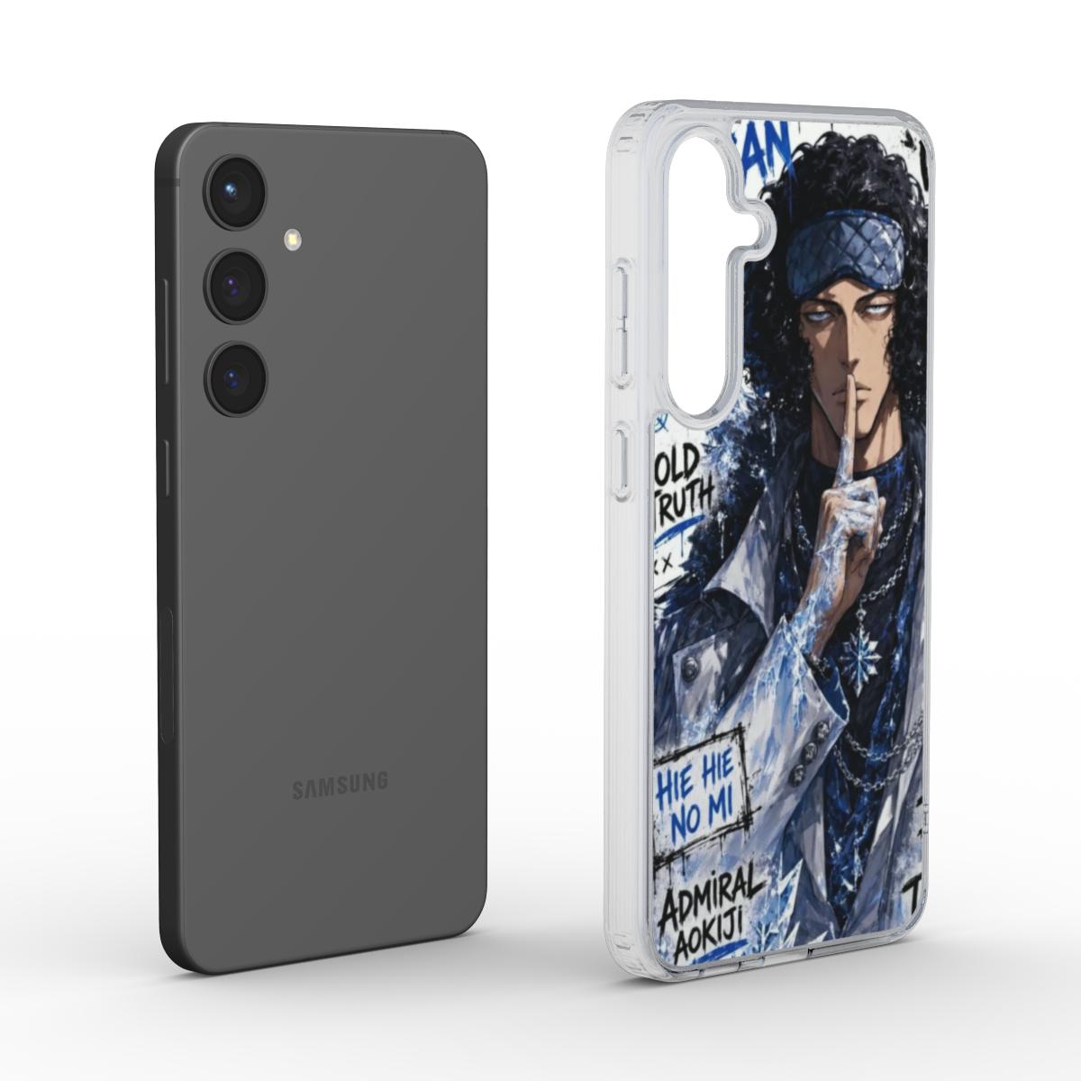 One Piece Silencer Series ™ Phone Clear Case for Samsung - Aokiji