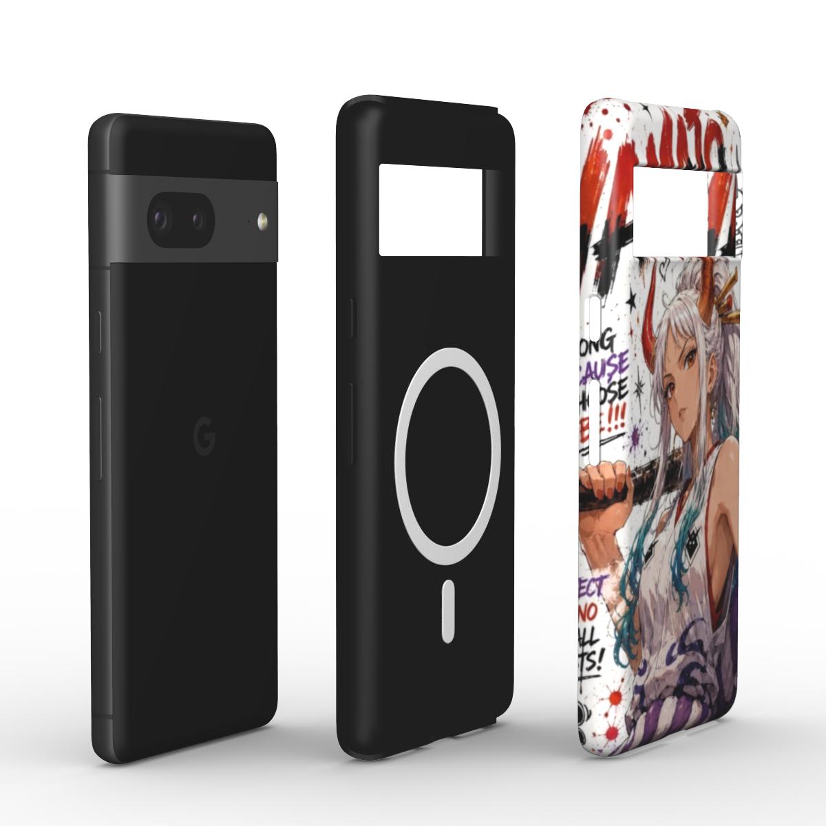 One Piece Silencer Series™ Google Pixel Elite Armor Magnetic Tough Case - Yamato