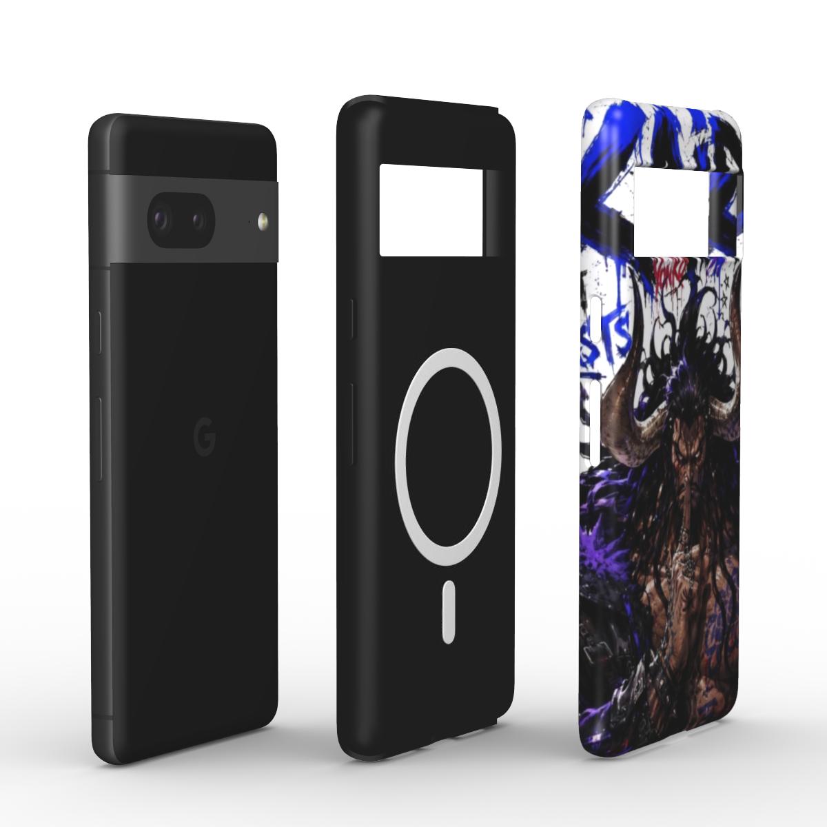 One Piece Silencer Series™ Google Pixel Elite Armor Magnetic Tough Case - Kaido