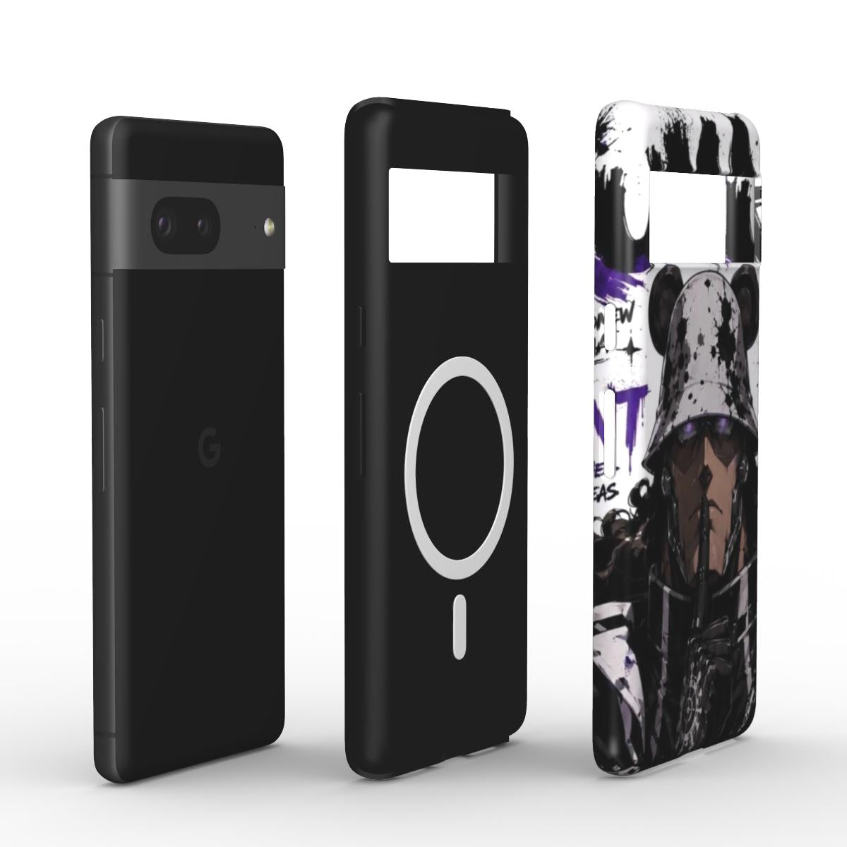 One Piece Silencer Series™ Google Pixel Elite Armor Magnetic Tough Case - Kuma