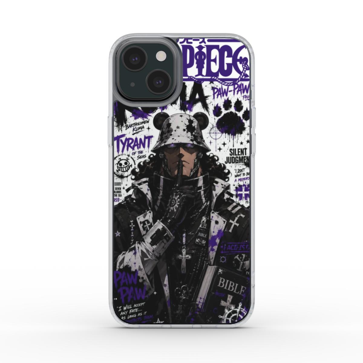 Silencer Series™ One Piece MagSafe Clear iPhone Case - Kuma