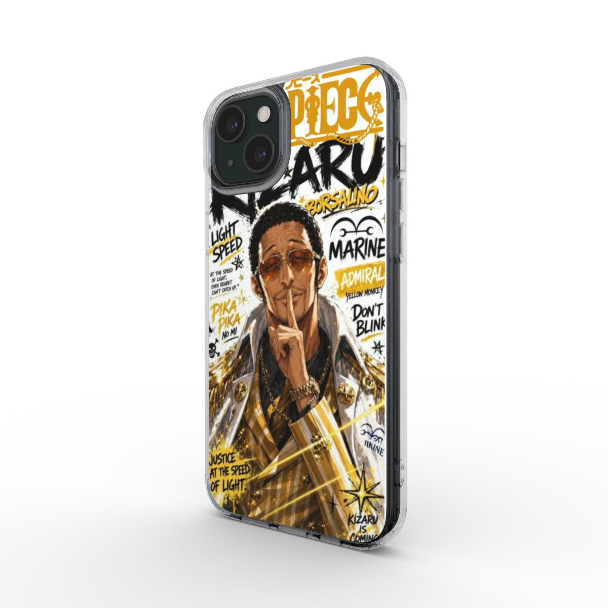 Silencer Series™ One Piece MagSafe Clear iPhone Case - Kizaru