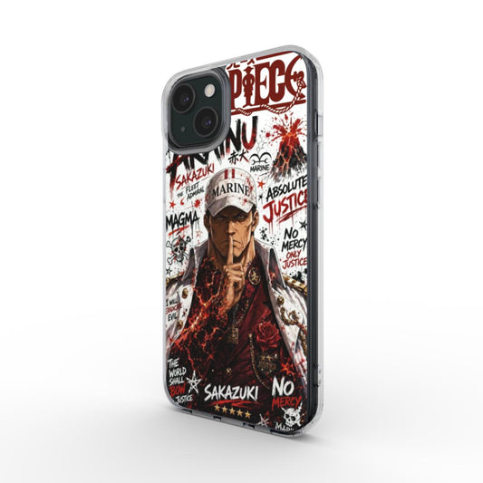 Silencer Series™ One Piece MagSafe Clear iPhone Case - Akainu