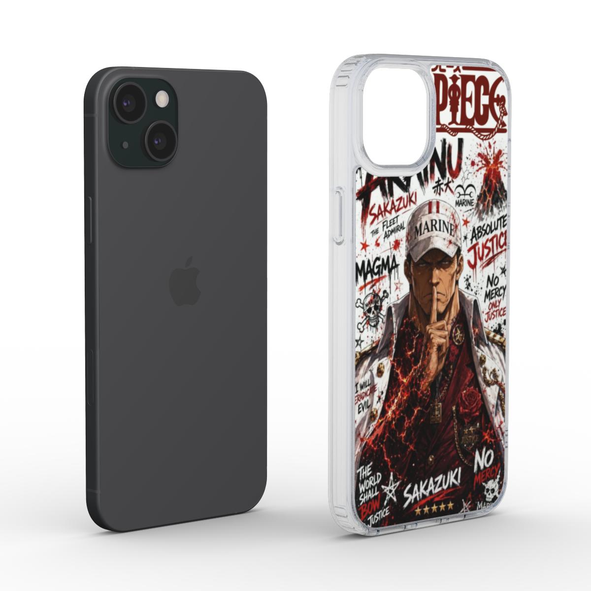 Silencer Series™ One Piece MagSafe Clear iPhone Case - Akainu