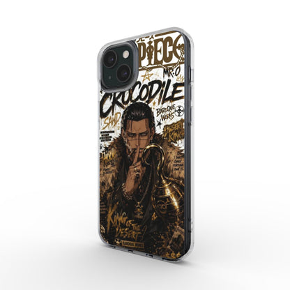 Silencer Series™ One Piece MagSafe Clear iPhone Case - Crocodile