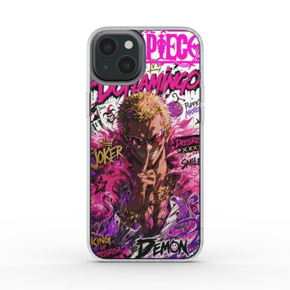 Silencer Series™ One Piece MagSafe Clear iPhone Case - Doflamingo