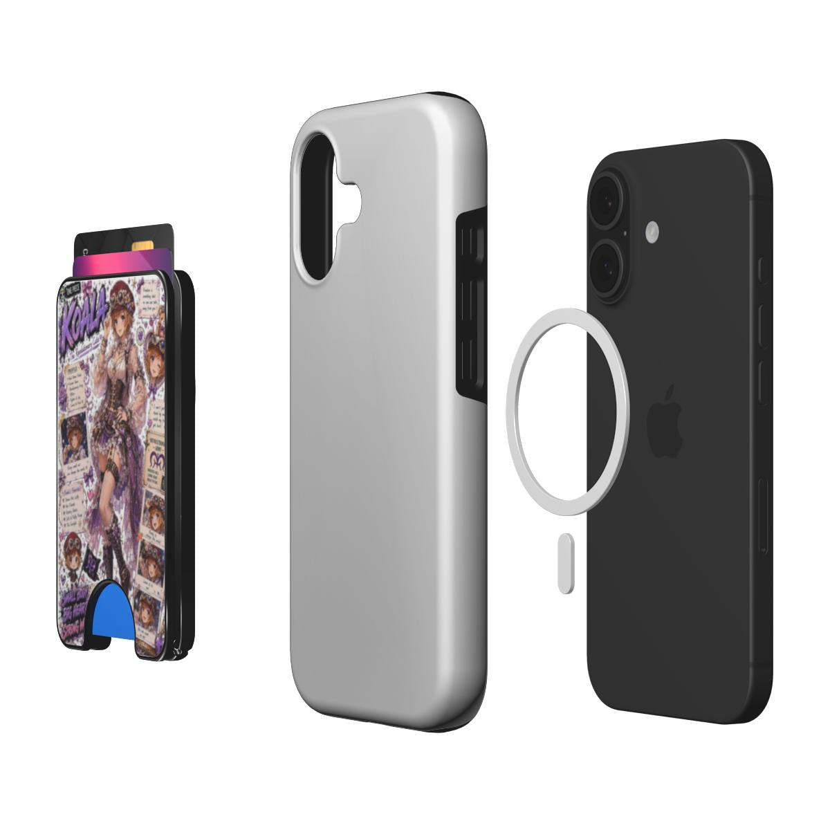 One Piece Star Girl Series Magnetic Wallet - Koala