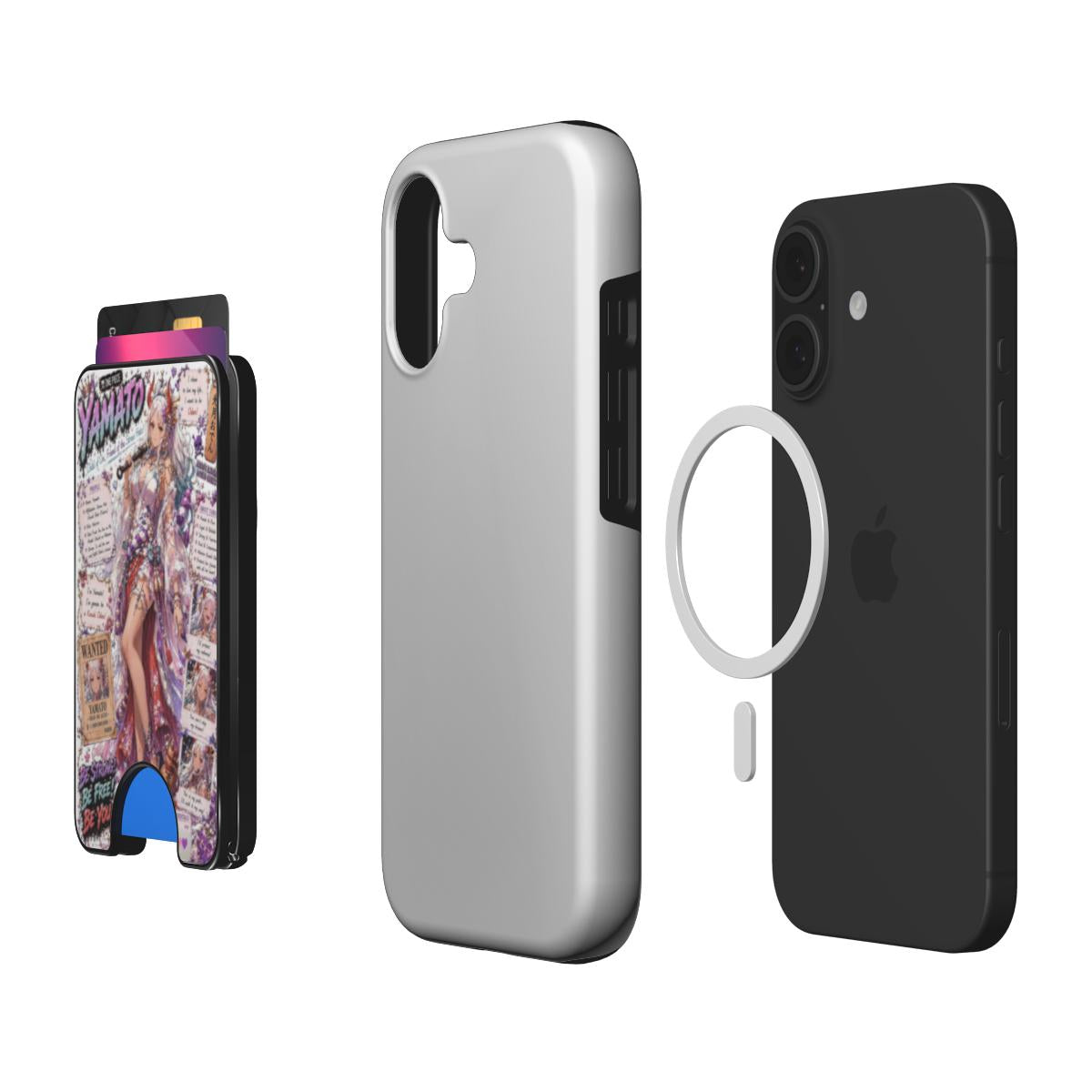 One Piece Star Girl Series Magnetic Wallet - Yamato