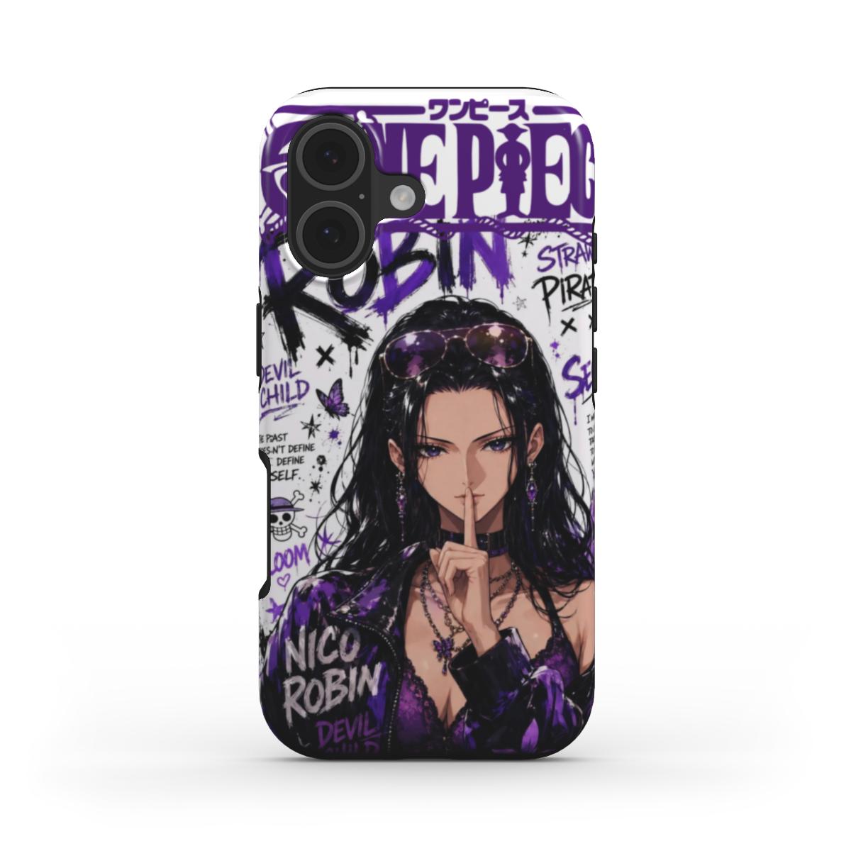 Silencer Series™ One Piece MagSafe Elite Armor iPhone Case - Nico Robin