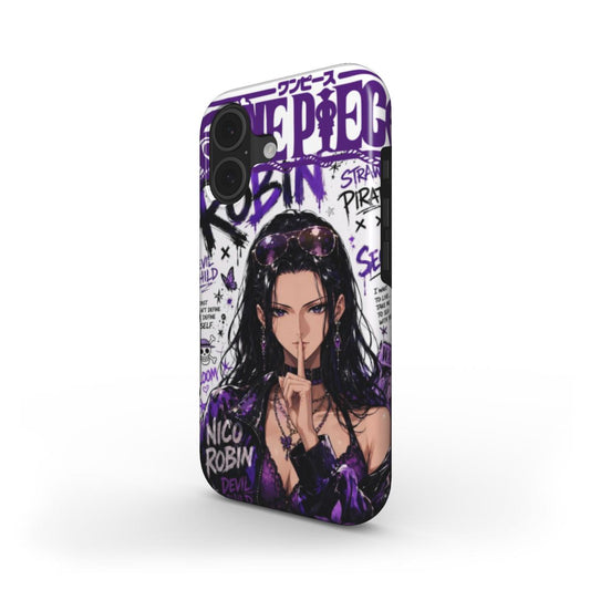 Silencer Series™ One Piece MagSafe Elite Armor iPhone Case - Nico Robin
