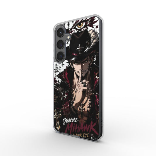 One Piece Silencer Series ™ Phone Clear Case for Samsung - Mihawk