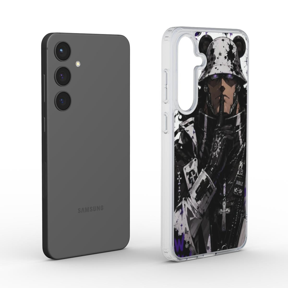 One Piece Silencer Series ™ Phone Clear Case for Samsung -  Kuma