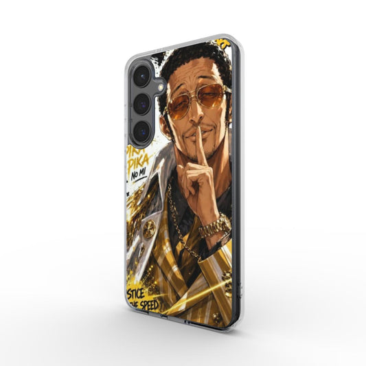 One Piece Silencer Series ™ Phone Clear Case for Samsung - Kizaru