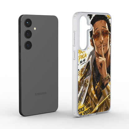 One Piece Silencer Series ™ Phone Clear Case for Samsung - Kizaru