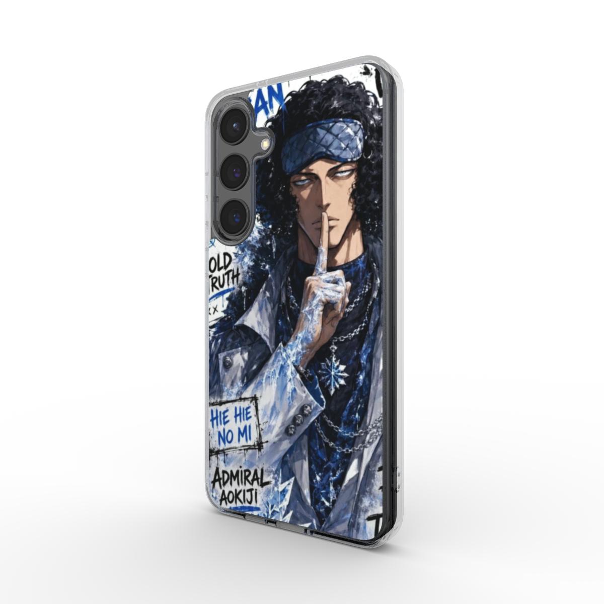 One Piece Silencer Series ™ Phone Clear Case for Samsung - Aokiji