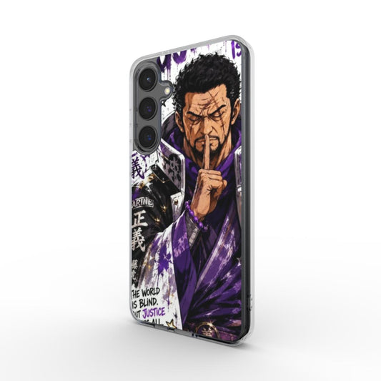 One Piece Silencer Series ™ Phone Clear Case for Samsung - Fujitora