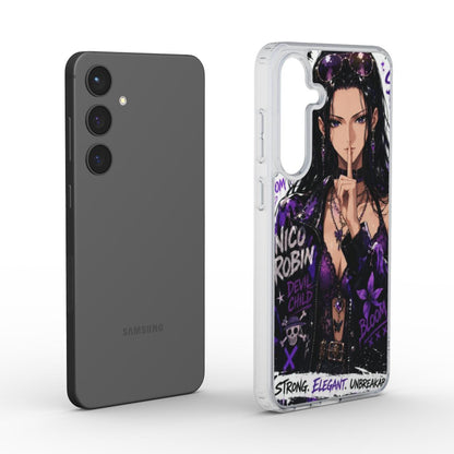 One Piece Silencer Series ™ Phone Clear Case for Samsung -  Nico Robin
