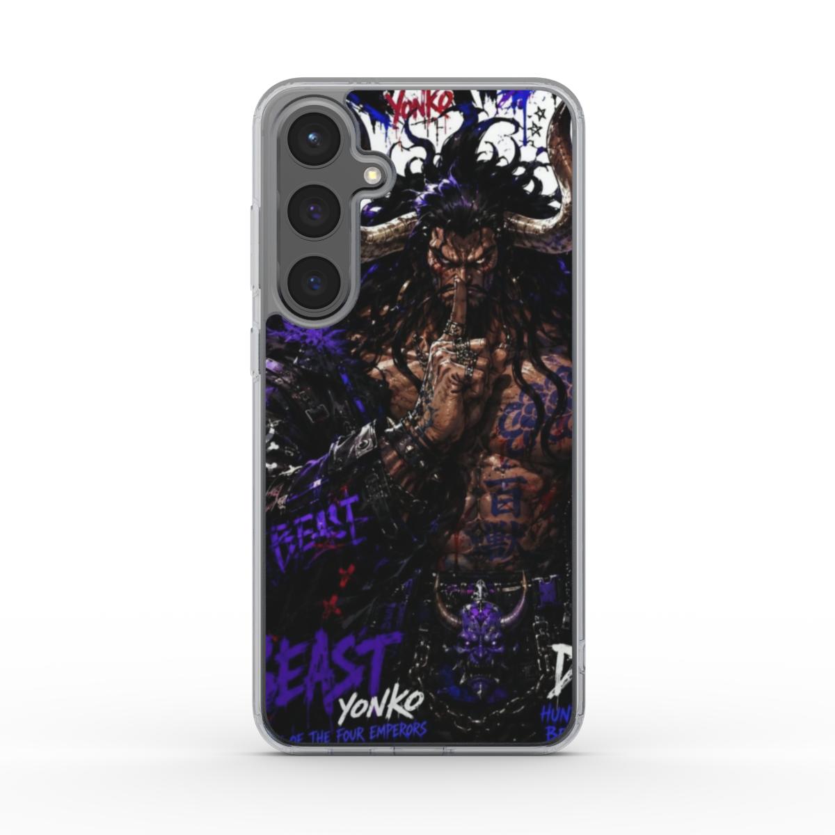 One Piece Silencer Series ™ Phone Clear Case for Samsung -  Kaido