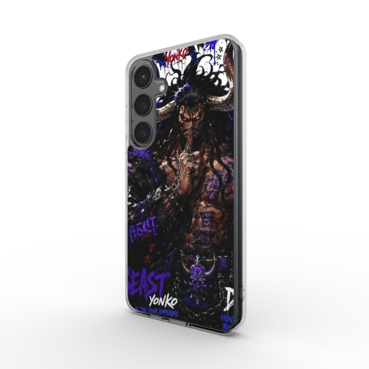 One Piece Silencer Series ™ Phone Clear Case for Samsung -  Kaido