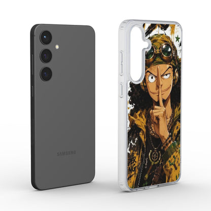 One Piece Silencer Series ™ Phone Clear Case for Samsung - Usopp