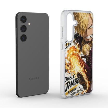 One Piece Phone Clear Case for Samsung - Sanji