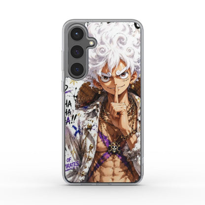 One Piece Silencer Series ™ Phone Clear Case for Samsung - Luffy