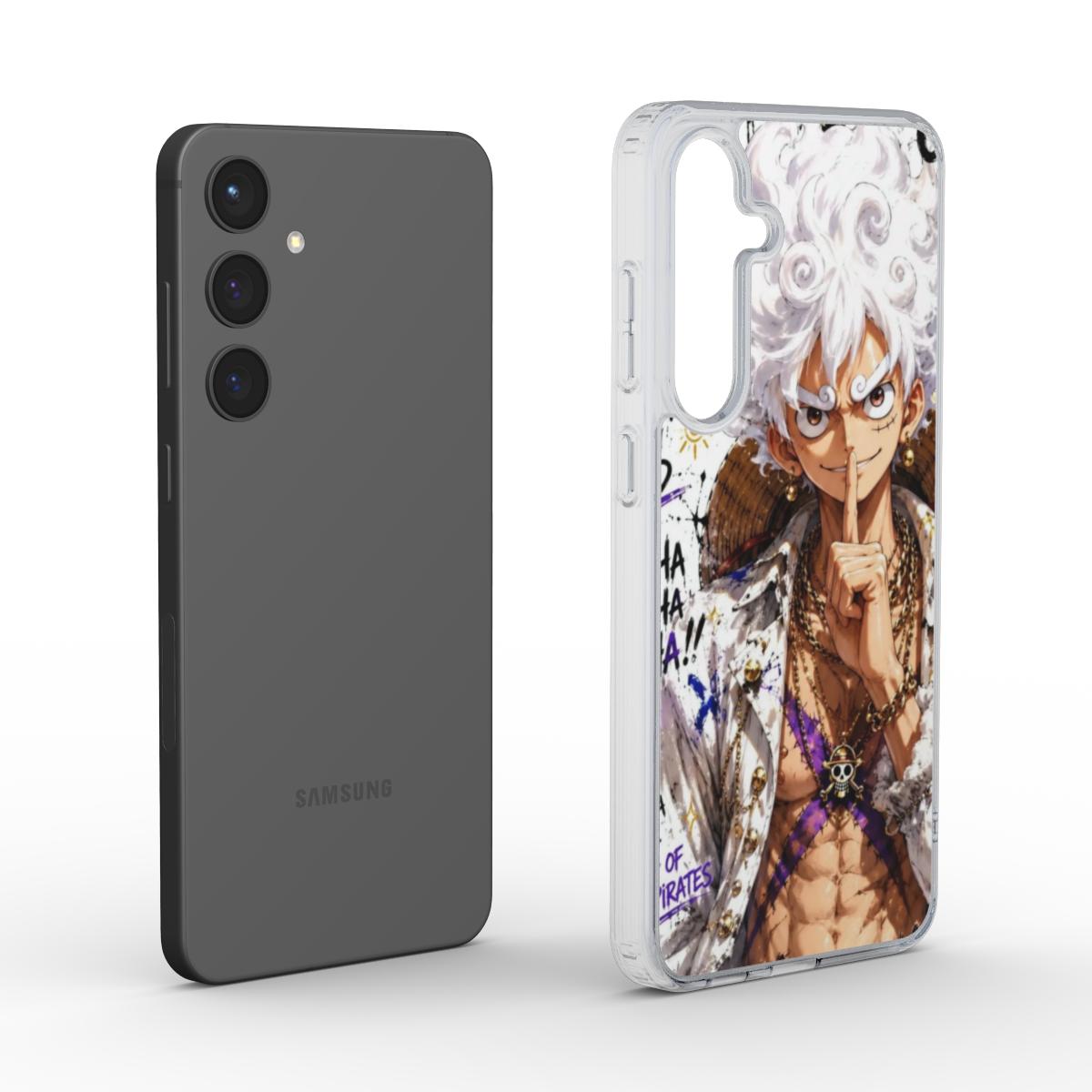 One Piece Silencer Series ™ Phone Clear Case for Samsung - Luffy