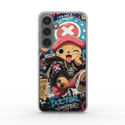 One Piece Phone Clear Case for Samsung -  Chopper