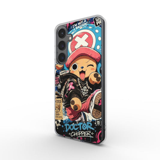One Piece Phone Clear Case for Samsung -  Chopper