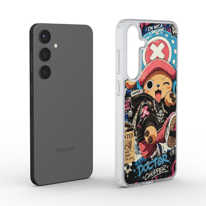 One Piece Phone Clear Case for Samsung -  Chopper