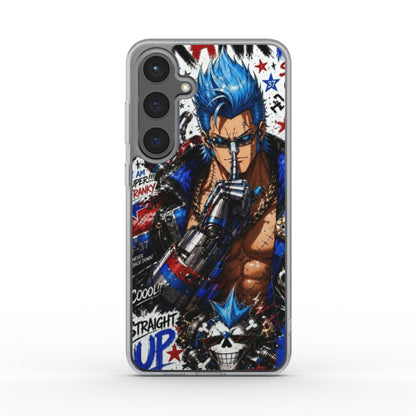 One Piece Silencer Series ™ Phone Clear Case for Samsung - Franky