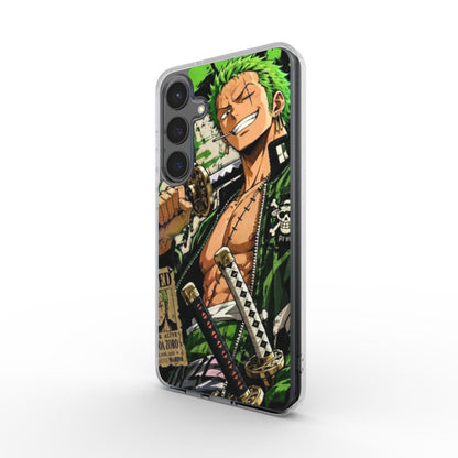 One Piece Silencer Series ™ Phone Clear Case for Samsung -  Zoro
