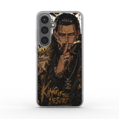 One Piece Silencer Series ™ Phone Clear Case for Samsung - Crocodile