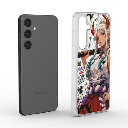One Piece Silencer Series ™ Phone Clear Case for Samsung - Yamato