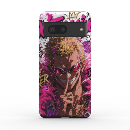 One Piece Silencer Series™  Google Pixel Elite Armor Magnetic Tough Case - Doflamingo