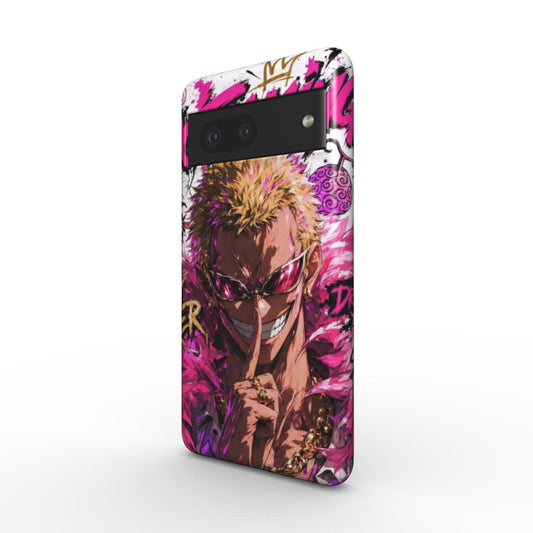 One Piece Silencer Series™  Google Pixel Elite Armor Magnetic Tough Case - Doflamingo