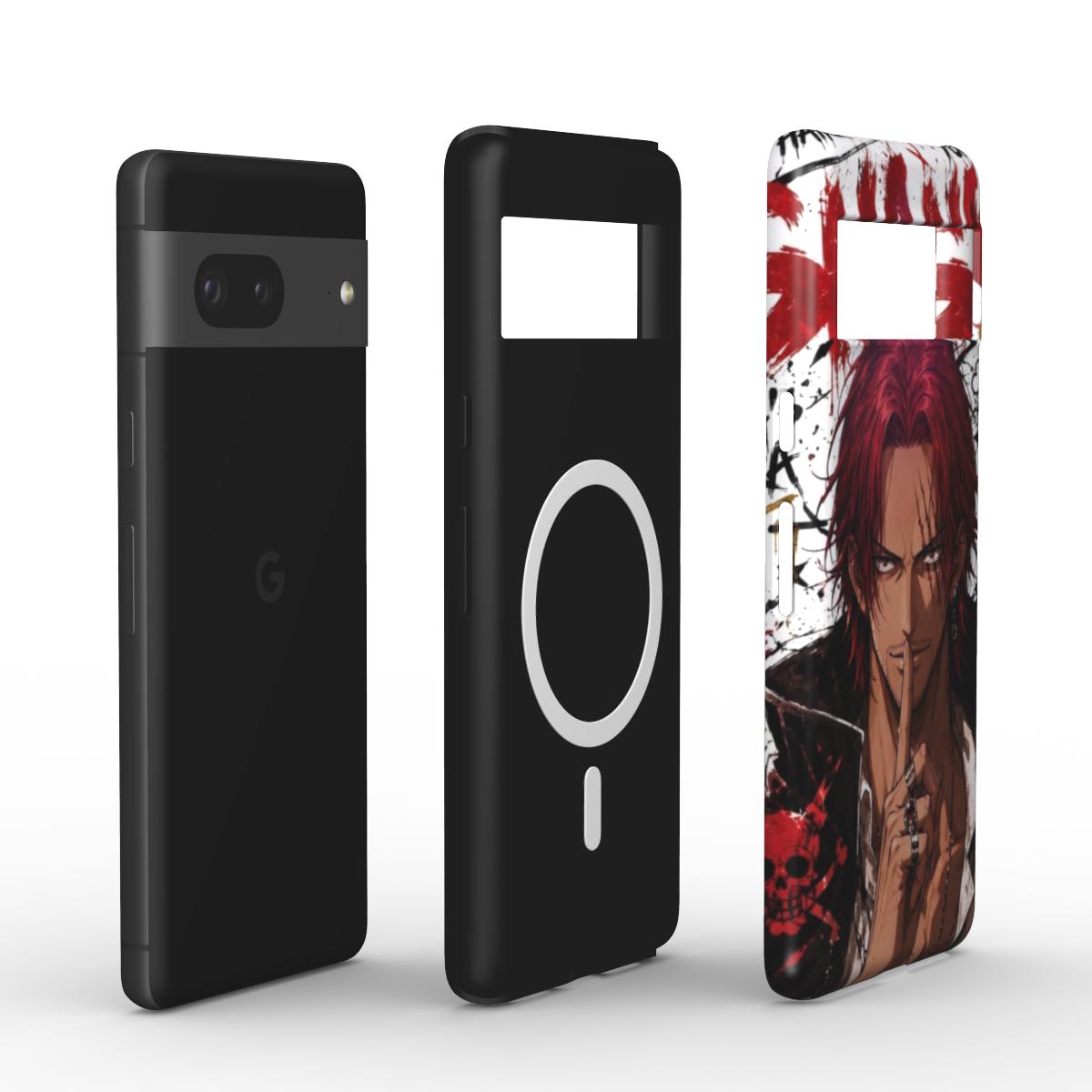 One Piece Silencer Series™  Google Pixel Elite Armor Magnetic Tough Case - Shanks