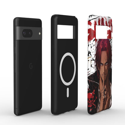 One Piece Silencer Series™  Google Pixel Elite Armor Magnetic Tough Case - Shanks