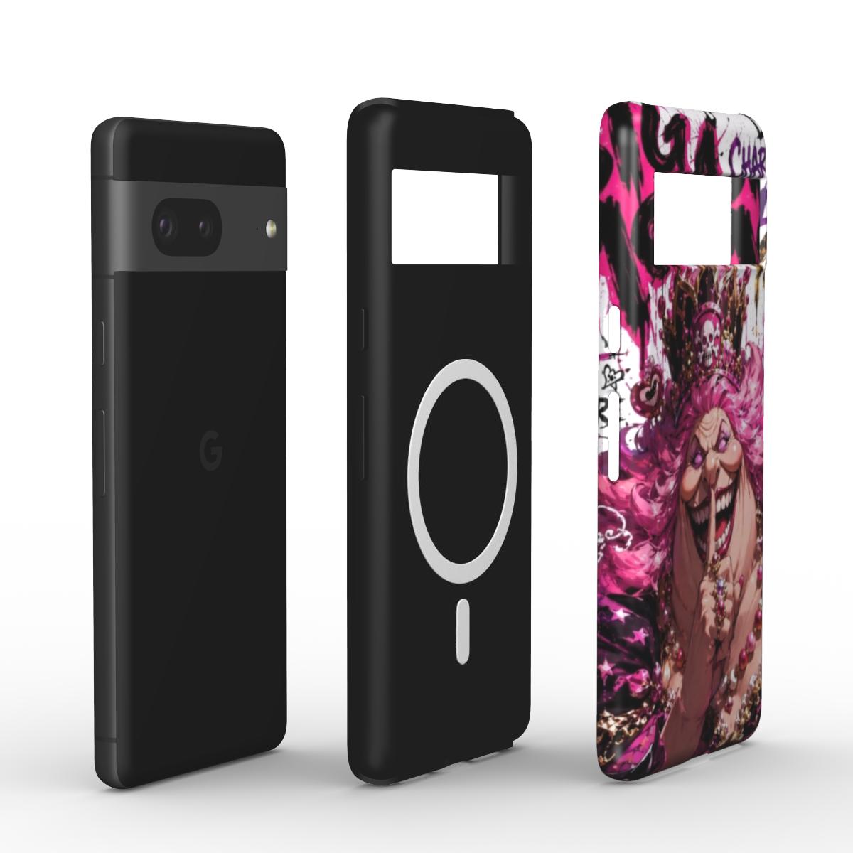 One Piece Silencer Series™  Google Pixel Elite Armor Magnetic Tough Case - Big Mom