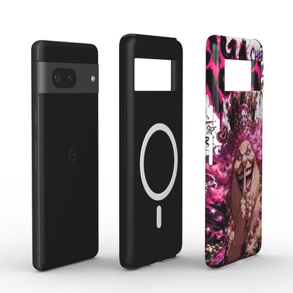 One Piece Silencer Series™  Google Pixel Elite Armor Magnetic Tough Case - Big Mom
