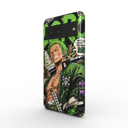One Piece Silencer Series™  Google Pixel Elite Armor Magnetic Tough Case -  Zoro