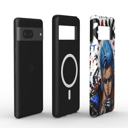 One Piece Silencer Series™  Google Pixel Elite Armor Magnetic Tough Case - Franky