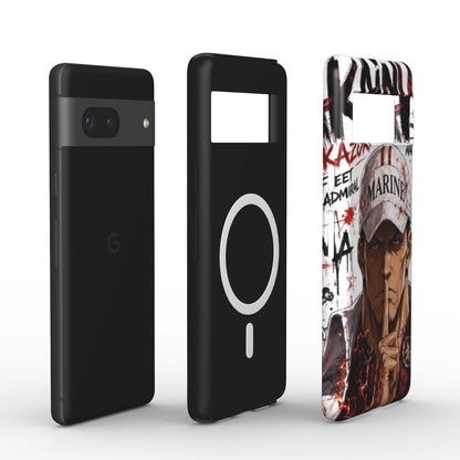 One Piece Silencer Series™  Google Pixel Elite Armor Magnetic Tough Case - Akainu