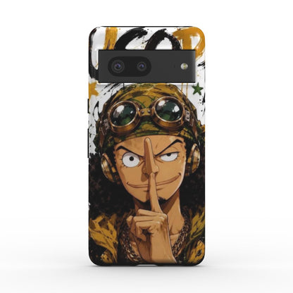 One Piece Silencer Series™  Google Pixel Elite Armor Magnetic Tough Case - Usopp