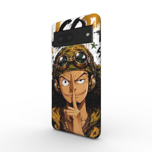 One Piece Silencer Series™  Google Pixel Elite Armor Magnetic Tough Case - Usopp
