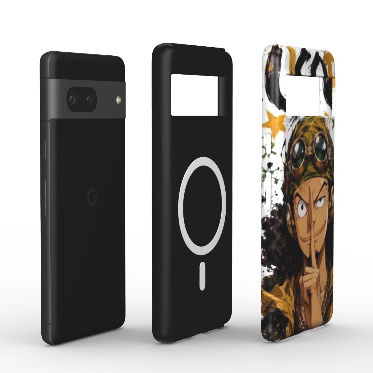 One Piece Silencer Series™  Google Pixel Elite Armor Magnetic Tough Case - Usopp