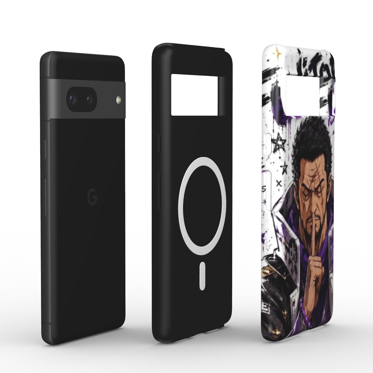 One Piece Silencer Series™  Google Pixel Elite Armor Magnetic Tough Case - Fujitora