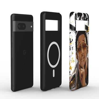 One Piece Silencer Series™  Google Pixel Elite Armor Magnetic Tough Case - Kizaru