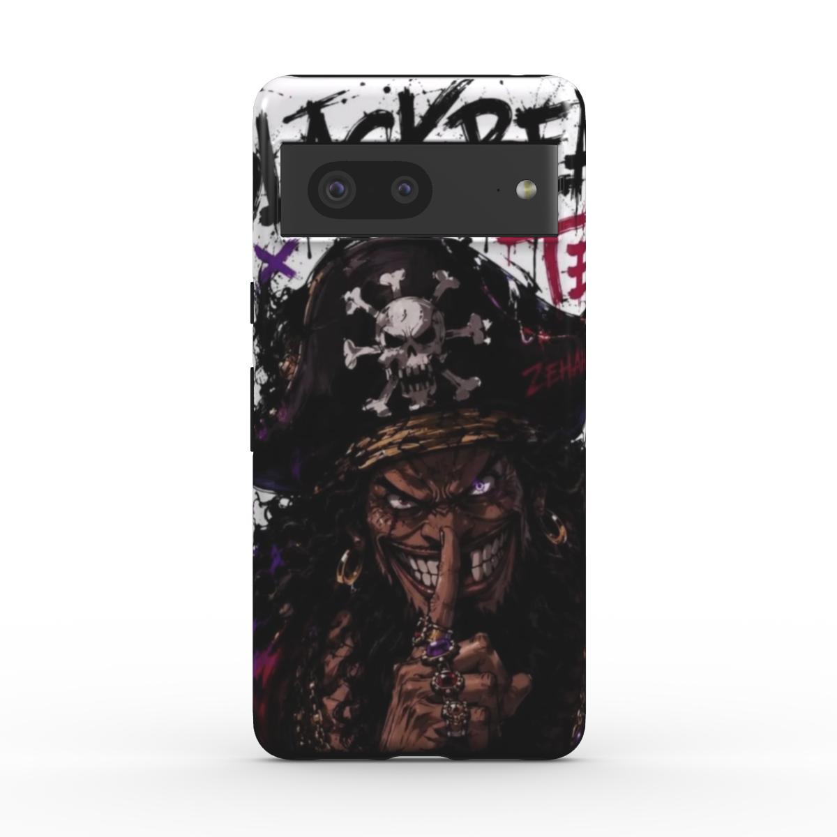 One Piece Silencer Series™  Google Pixel Elite Armor Magnetic Tough Case - BlackBeard